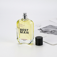 Vente en gros 100ml de parfum en spray corporel pour hommes eau de Cologne au parfum frais de longue durée