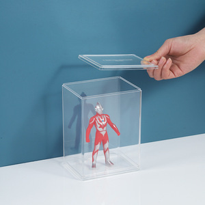 고투명 아크릴 쌓을 수 있는 하드 아크릴 상자 10 커버 스택 글로우 보호 팝 하드 케이스 - Product Image 3