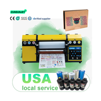 A3 nouveau double Xp600 têtes d'impression uvdtf Uv dtf rouleau d'autocollant de transfert à rouleau impresora uv imprimante à jet d'encre machine d'impression pour la vente au détail