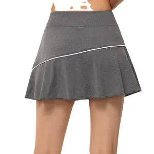 sportswear gym activewear custom skirt workout skirts with leggings underneath
