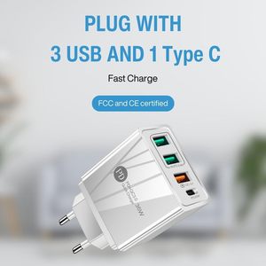Cargador EONLINE 3D de 36W con Enchufe EU/US/UK/AU, Carga Rápida para iPhone 17 16 15 13 12 <span class=keywords><strong>Pro</strong></span> Max, Samsung, Xiaomi, <span class=keywords><strong>Poco</strong></span> - Product Image 2