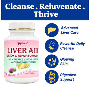 Tabletas de desintoxicación y reparación de ayuda hepática OEM/ODM con cardo mariano y hierbas vitales para Uso en adultos - Product Image 5