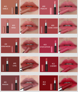Ochain nuovo Design all'ingrosso Miss confezione di Rose long wear rossetto opaco - Product Image 3