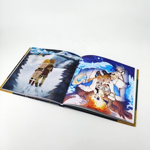 Servicios de impresión de libros de historietas de tapa dura personalizados Impresión offset Papel Kraft Papel DE ARTE Papel recubierto-Embalaje de bolsas de libros de tapa dura - Product Image 6