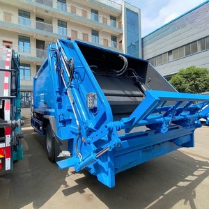 FAW 4x2 7m3 New Diesel Garbage Compression Truck Compressed Garbage Truck Factory Price - Product Image 6
