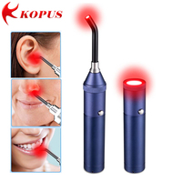Appareil de thérapie par lumière rouge infrarouge portable personnalisé, stylo de thérapie par lumière rouge, torche de thérapie par lumière rouge avec embout amovible
