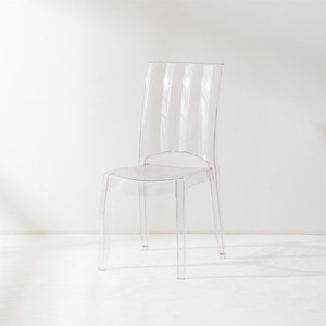 Venta al por mayor de muebles de hotel para banquetes moderno de plástico con respaldo alto de vidrio transparente para eventos, <span class=keywords><strong>alquiler</strong></span> transparente para bodas, sillas acrílicas - Product Image 6