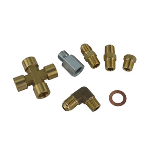 สายส่งน้ำมันเชื้อเพลิง Poyracing ขนาด 1/8 นิ้ว สายถักสแตนเลส อุปกรณ์เสริมเทอร์โบชาร์จเจอร์ T3 T4 - Product Image 2