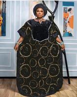 Robes en satin stéréoscopiques pour femmes, tenues d'automne, mode décontractée pour femmes, robe à paillettes grande taille
