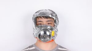 अग्नि स्वयं बचाव श्वासयंत्र ने कार्बन फिल्टर विरोधी धूल सुरक्षा 3-परत डिस्पोजेबल डिजाइन पर्यावरण के अनुकूल मास्क - Product Image 3