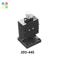 C&K JD1-44S Dovetail Rack&Pinion Small Stage X Axis Manual Stage for Instruments Dovetail Slides 1 Year Warranty