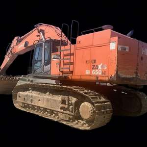 ZX650 Grande Excavatrice d'occasion Hitachi d'origine japonaise en stock à vendre - Product Image 1