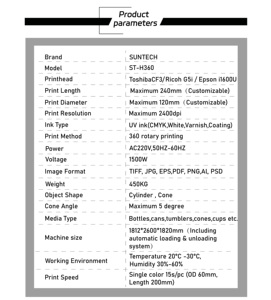 Tốc độ cao <span class=keywords><strong>360</strong></span> UV xi lanh máy in phun cho <span class=keywords><strong>Flex</strong></span> và da sản xuất chất lượng cao chai sản xuất xi lanh máy in UV - Product Image 4