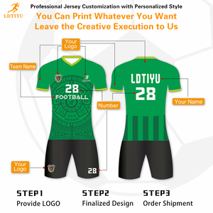 Camiseta de Fútbol Retro para <span class=keywords><strong>Hombre</strong></span>, México 26, Verde, 100% Poliéster, Transpirable, Manga Corta de Verano, Nombre del Equipo Personalizado, Sublimación - Product Image 2