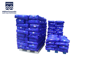 Bâche enduite de PE MILLION 120 g/m² résistante aux déchirures et imperméable <span class=keywords><strong>pour</strong></span> matériaux de construction, produits agricoles, camions et usage industriel - Product Image 2