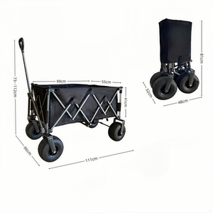 รถเข็นพับได้แบบเป่าลมสำหรับชายหาด ทนทานทุกสภาพพื้นผิว ทุกฤดูกาล - Product Image 6