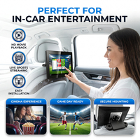 Promo Panas Pemutar Iklan LCD Sentuh 10 Inci LTE 4G dengan Slot SIM, Signage Digital dengan Teks Animasi untuk Promosi Interior Taksi dan Bus