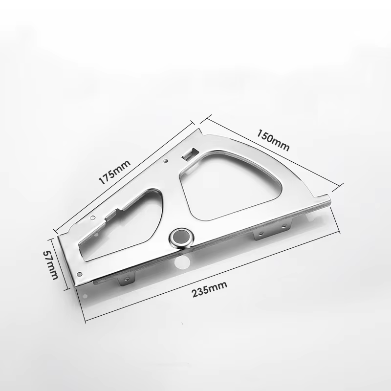 Single layer Stainless steel brushed