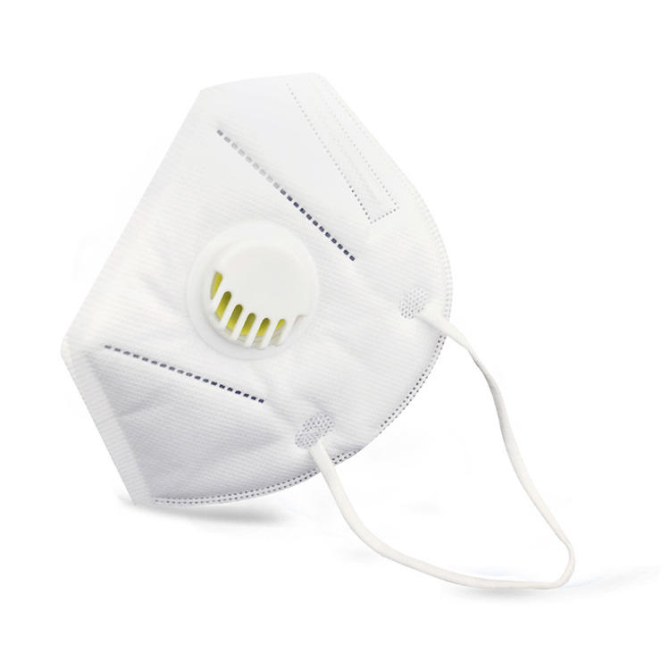  Hot Sale Face Mask Manufacturer Suppliers Earloop Protective Folded Breathing Valve Disposable KN95 Face Mask