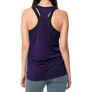 FOXA Women's <b>Racer</b> <b>Back</b> Tank <b>Tops</b> Burnout Slub Active Workout Multi Color Pack Breathable Knitted Spandex Polyester - Product Image 3
