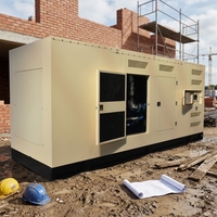 Générateur diesel silencieux CE ISO 200 kVA 480 V triphasé insonorisé 160 kW avec démarrage DC24V pour usine et contrôle ATS