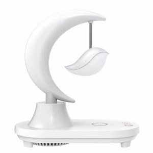Lámpara de Noche con Altavoz Bluetooth, Ambiente Colorido, Carga Inalámbrica Inteligente, Lámpara de Escritorio Creativa, Lámpara de Noche, Luz Ambiental - Product Image 6