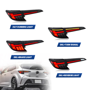 Hcmotionz 2018-2023 cho TOYOTA cho Corolla Hatchback Led Đuôi đèn bắt đầu hoạt hình DRL mới xe phía sau đèn chiếu sáng hệ thống asse - Product Image 3