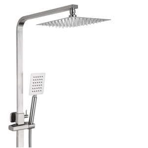 304 acier inoxydable <span class=keywords><strong>mural</strong></span> baignoire à effet pluie <span class=keywords><strong>robinet</strong></span> de douche douche supérieure et <span class=keywords><strong>douchette</strong></span> ensemble <span class=keywords><strong>avec</strong></span> motif de pulvérisation de pluie - Product Image 4