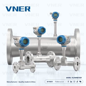 เครื่องวัดการไหลของน้ำพื้นที่แปรผัน vner สำหรับน้ำมันแก๊สแอร์น้ำเอาต์พุตแบบดิจิตอล<span class=keywords><strong>4</strong></span>-20 mA เครื่องพัลส์เอาต์พุต SS304วัสดุ DN10-DN1000 - Product Image 2
