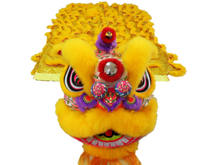 Lion Dance cinese taglia normale due <span class=keywords><strong>persone</strong></span> che indossano il Costume da ballo del leone per i bambini festa di ballo del leone carnevale - Product Image 6