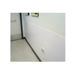 Bệnh Viện nhựa wainscote Tường Nội Thất tấm Vinyl tường bao gồm tấm