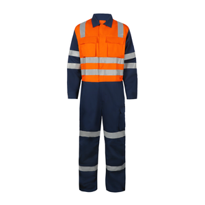 <span class=keywords><strong>Arc</strong></span> <span class=keywords><strong>Flash</strong></span> Vêtements Ignifuge Réfléchissant Antistatique FR Uniforme pour Fabrication Mines et Utilitaires Combinaison - Product Image 2
