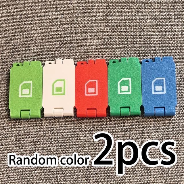 Portable Plastic Travel SIM Card & Eject Pin Storage Case Mobile Card Holder Outdoor Gear Accessory Organizer