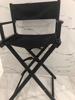 Chaise de directeur en aluminium pliante en toile d'extérieur Beach Bar Office Makeup Chair Formal Dinning Chairs