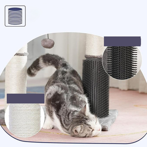 foreign trade <b>cat</b> grab pole <b>cat</b> climbing <b>cat</b> jumping platform small <b>cat</b> <b>shelf</b> sisal <b>cat</b> pole source factory <b>cat</b> tree wholesa - Product Image 3