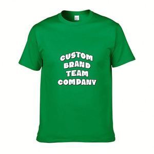 Camiseta de Algodón 100% de Alta Densidad, Personalizable con Logotipo e Imagen, Prenda Unisex Lisa para Bordado y Diversos Métodos de Impresión - Product Image 2