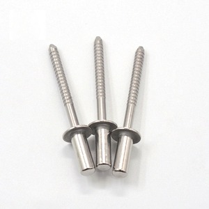 Remaches Ciegos de Acero Inoxidable de Venta Directa de Fábrica, Remaches Ciegos de Cabeza Redonda con Extremo Cerrado - Product Image 1