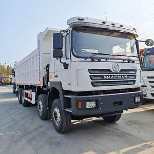 รถบรรทุกดัมพ์มือสอง แชคแมน เดลอง 8x4 เครื่องยนต์ดีเซล 40 ตัน เกียร์ FAST ขับเคลื่อนซ้าย 12 ล้อ พร้อมขาย - Product Image 2
