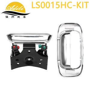 Kit de Manijas Cromadas para Puerta Trasera Adili LS0015HC para Chevrolet Silverado GMC Sierra, Pieza de Repuesto - Product Image 2