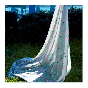 2024 novo design de alta qualidade 100% lenço de seda com estampa personalizada de seda