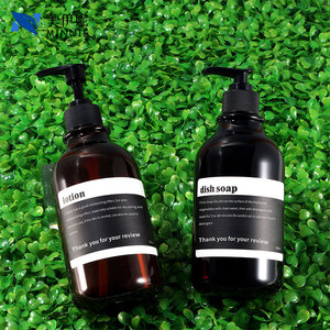 Flacon de gel douche Minnie 500 ml avec pompe, distributeur de savon pour les mains, emballage cosmétique, format voyage, unisexe, soin quotidien - Product Image 2