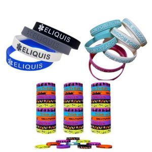 Bracelet en silicone écologique personnalisé, bracelet en caoutchouc imprimé pour le sport, logo de motivation personnalisé, bracelet personnalisé - Product Image 2