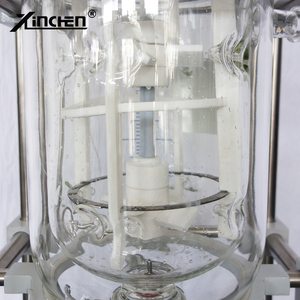 Reactores sónicos de torio 50L <span class=keywords><strong>Reactor</strong></span> de vidrio ultrasónico Homogeneizador con camisa Equipo de laboratorio de alta eficiencia - Product Image 4