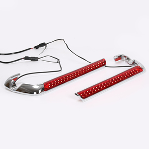 Sacoche de selle Side Marker Light Red Pour 14-UP Harley Touring Road King <span class=keywords><strong>Street</strong></span> Glide - Product Image 5