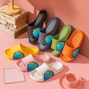 Soft Durable <b>Light</b> Weight 'Cool' Series Flat Sandals Breathable Little <b>Dinosaur</b> Design Slip-Resistant Comfortable Indoor - Product Image 4