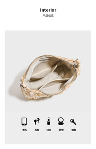 Nouveau Sac à Main Scintillant 2026 – Sac <span class=keywords><strong>d</strong></span>'Épaule Luxe Léger Pailleté Polyvalent pour Femmes – Idéal Soirées et Événements - Product Image 4