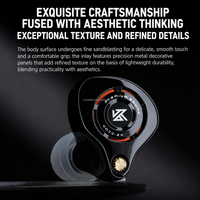 Écouteurs professionnels KZ Eldar avec câble détachable, son HiFi stéréo, IEM, impédance 24Ω, casque filaire pour la musique et les jeux