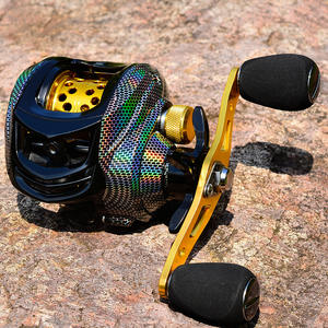 18 + 1BB Full Metal Arrastre <span class=keywords><strong>de</strong></span> alta velocidad Max 10kg Baitcasting Carrete Producción Mar Pesca <span class=keywords><strong>Casting</strong></span> Kastking Carrete - Product Image 5