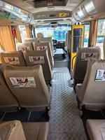 Mini-bus diesel d'occasion Hyundai Coaster 29 places, conception personnalisée, bus de tourisme d'occasion en stock
