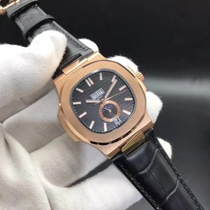 Montre mécanique de marque 2024, mouvement automatique de luxe, mouvement de phase de lune entièrement fonctionnel - Product Image 6